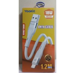 Yookie Fast Charging Data Cable CB63N_Micro 18W 1.2M white